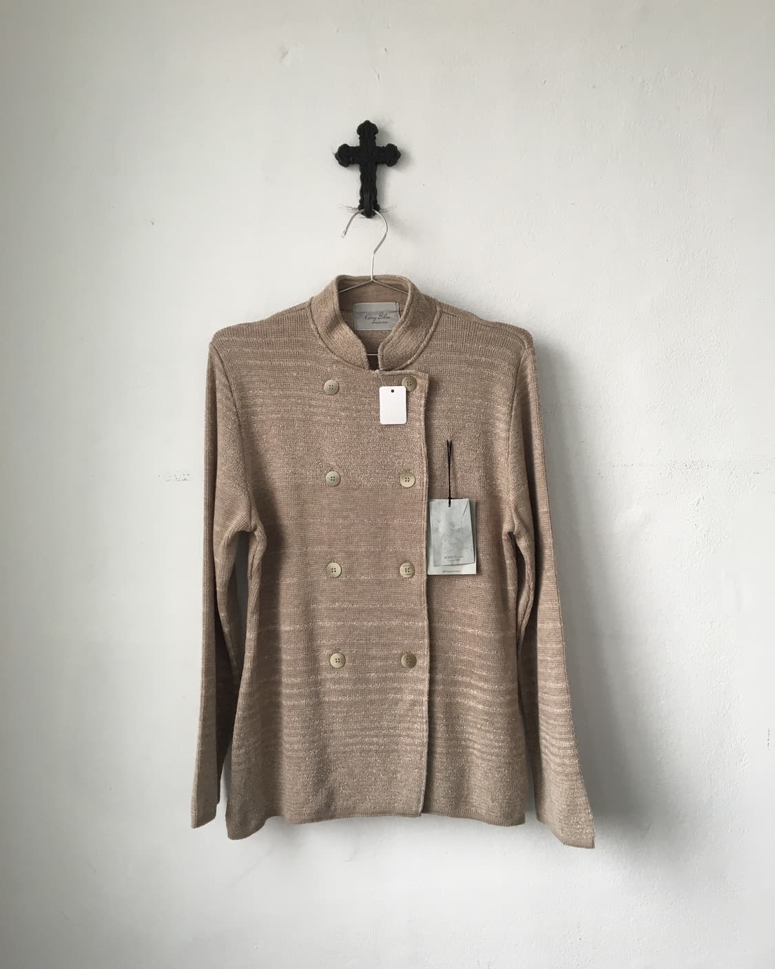Double button knit jacket 상품이미지2