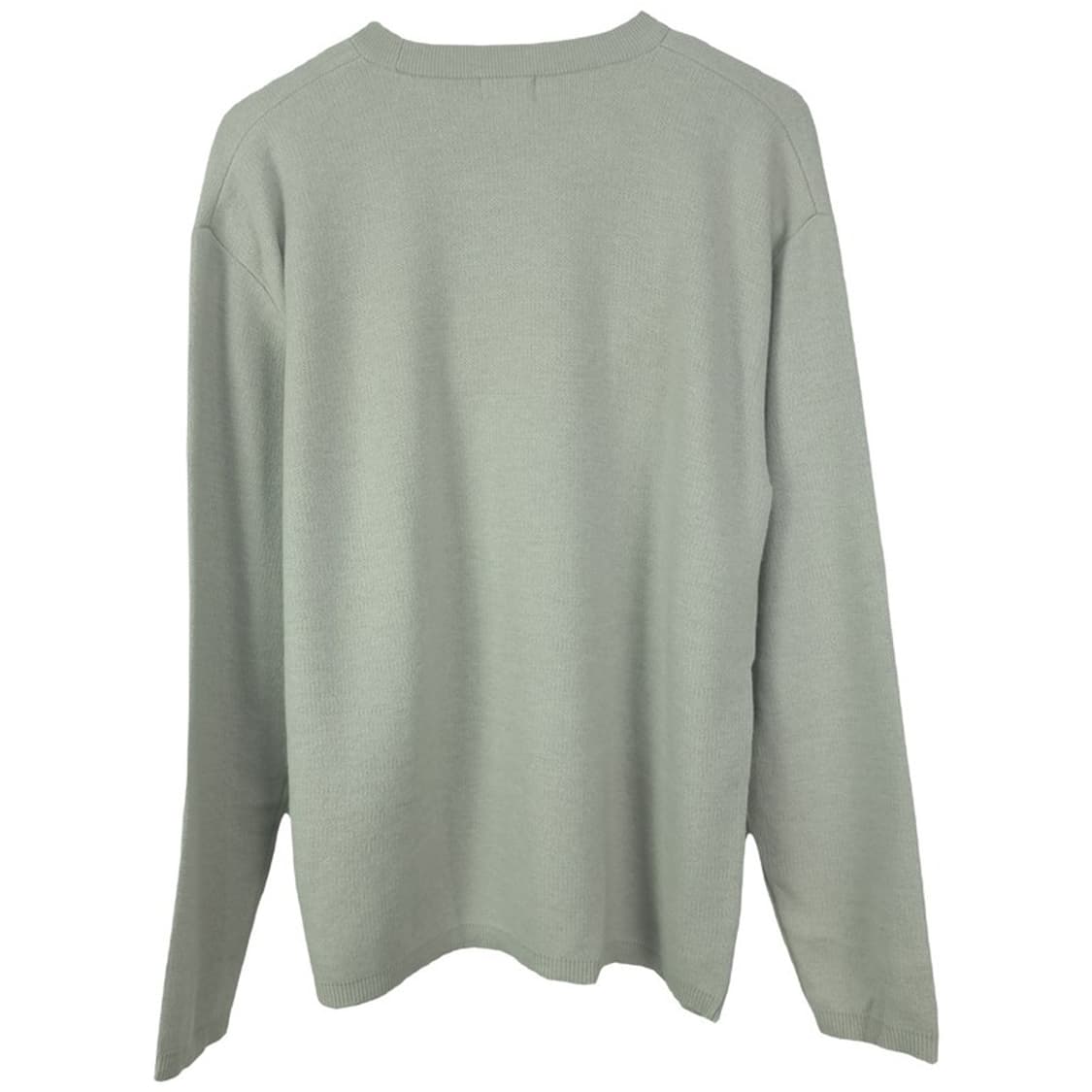 [쿠어] 캐시미어 블랜디드 미니멀 크루넥 루즈핏 니트 M18878 상품이미지3