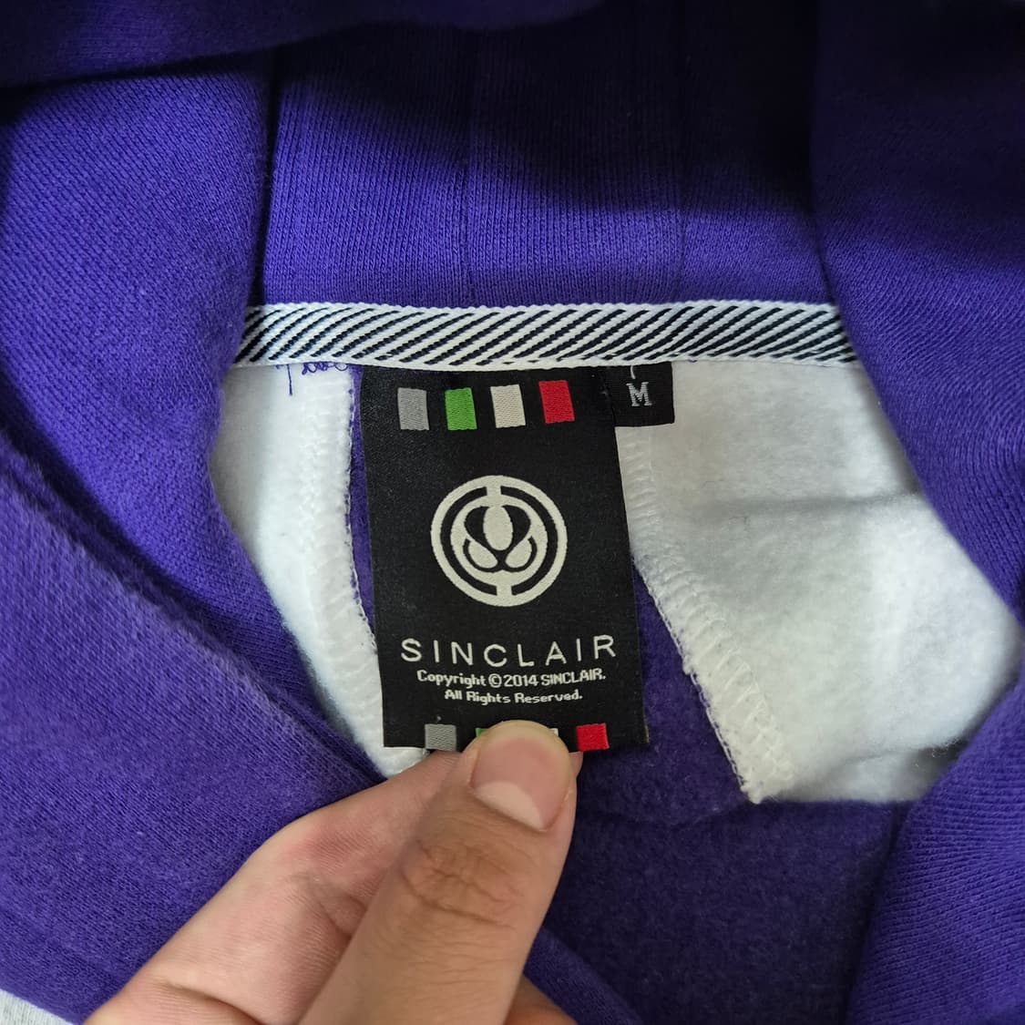 싱클레어 빈티지 후드티 상품이미지4