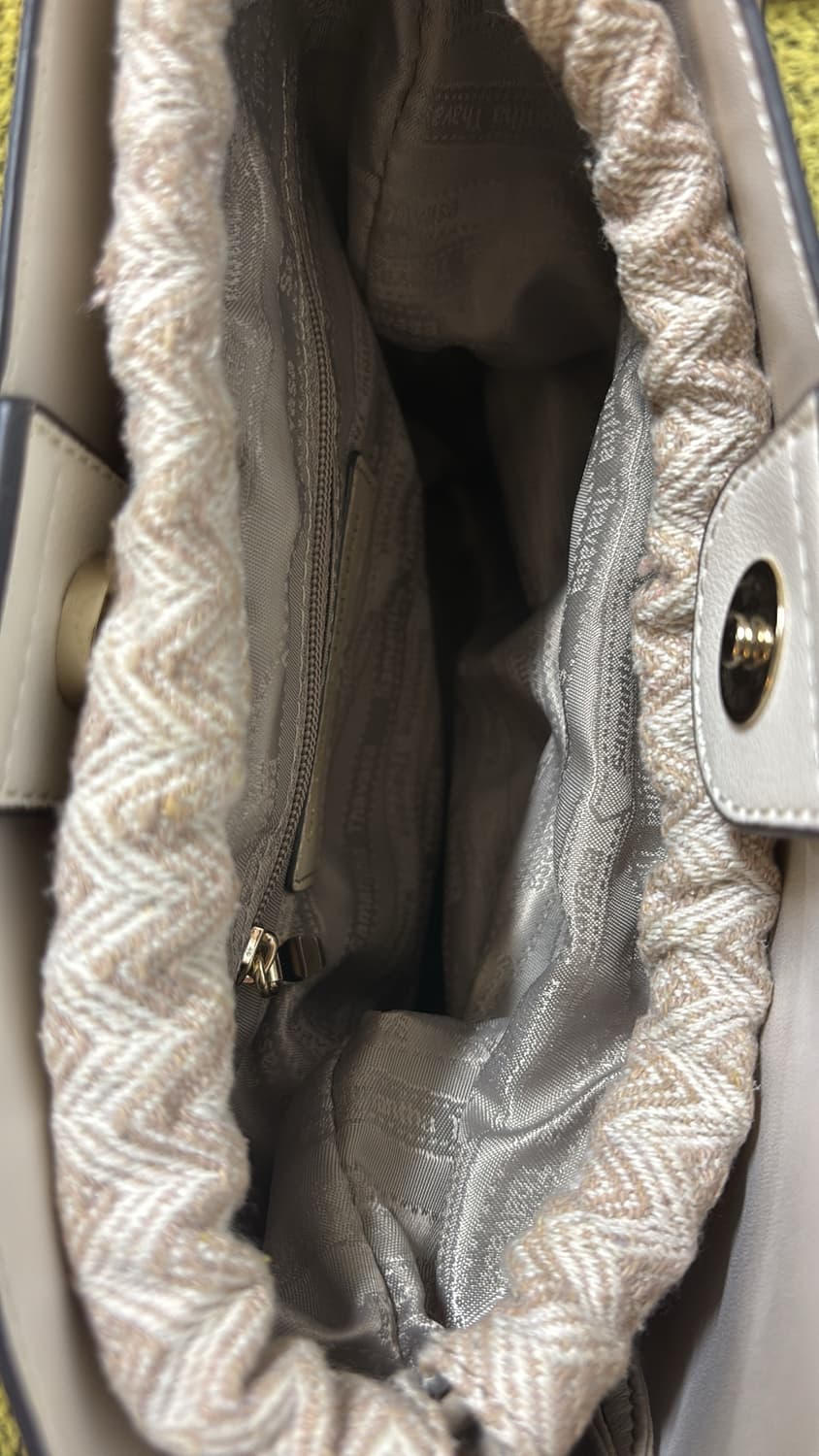 사만사타바사 캔버스 해피 숄더백 아이보리 상품이미지9