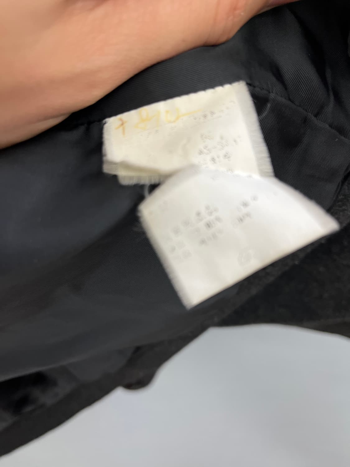 폴로 랄프로렌 차콜 해링톤 사이드 신치백 울 자켓 상품이미지10