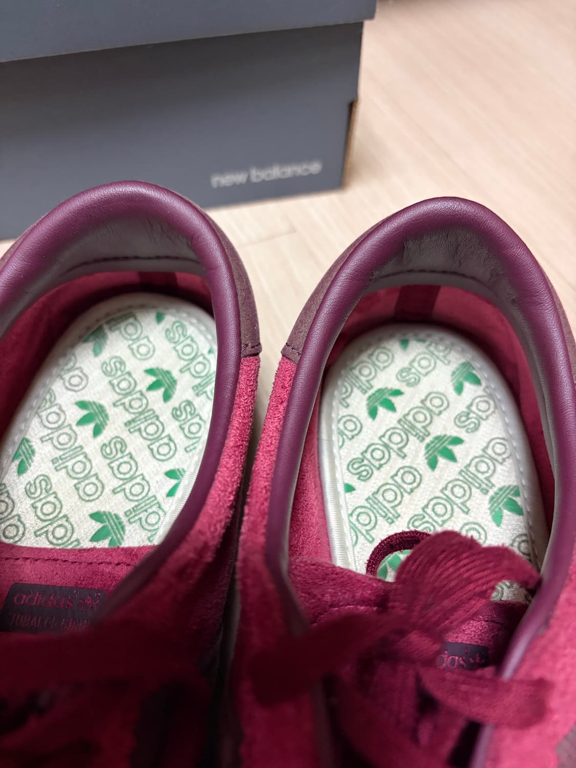 아디다스 토바코 그루엔 컬리지에이드 버건디 280 상품이미지4