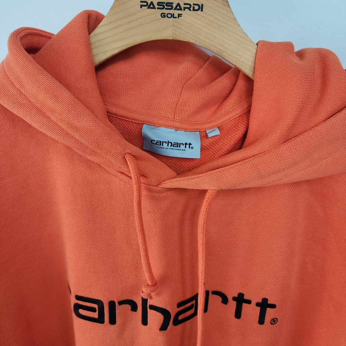 칼하트 오렌지색 후드티 상품이미지2