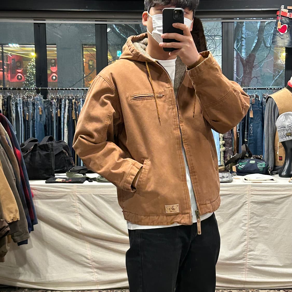 L) SCHMIDT 슈미트 워크웨어 액티브 자켓 브라운 상품이미지9