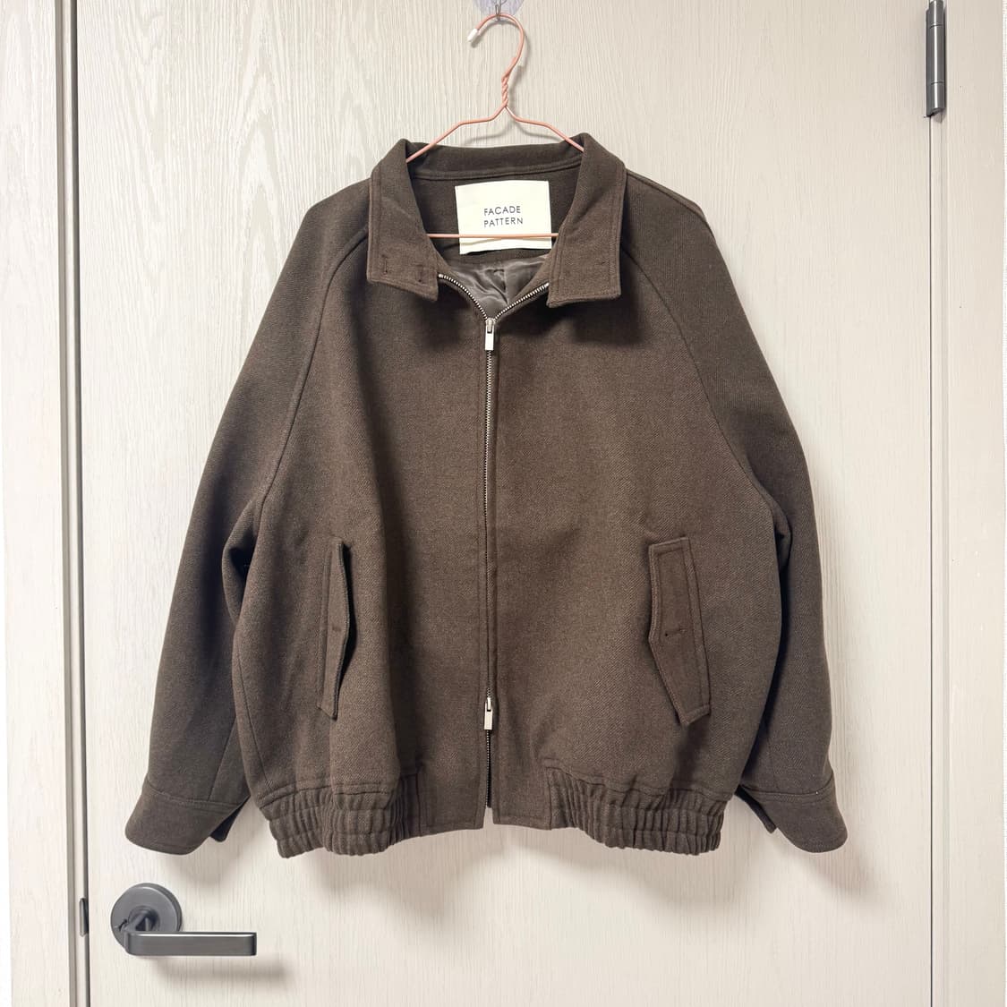 (s) 파사드패턴 투웨이 블루종 자켓 상품이미지1