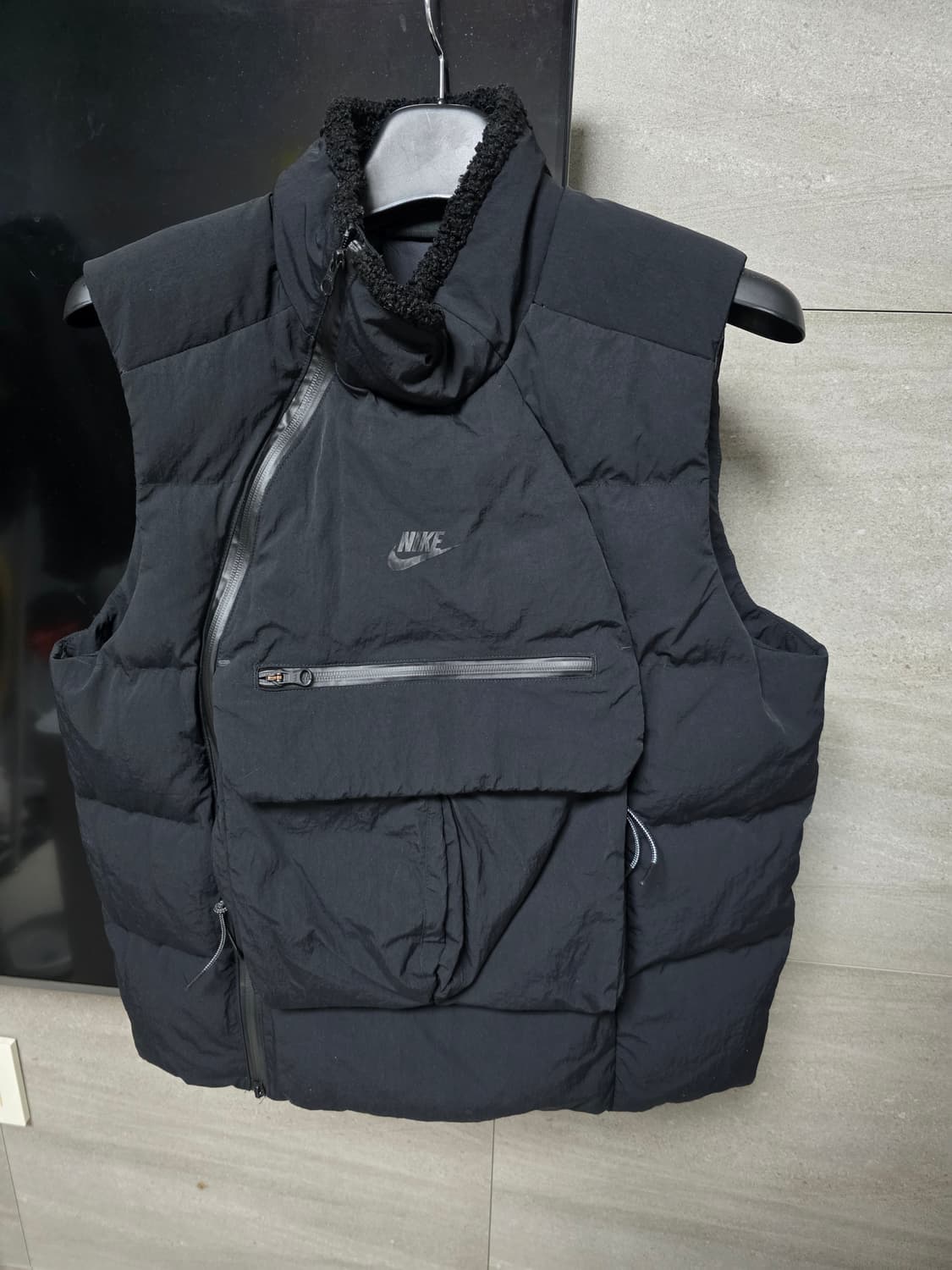 나이키 테크팩 스톤맛 덕 다운 패딩조끼 xl 상품이미지1