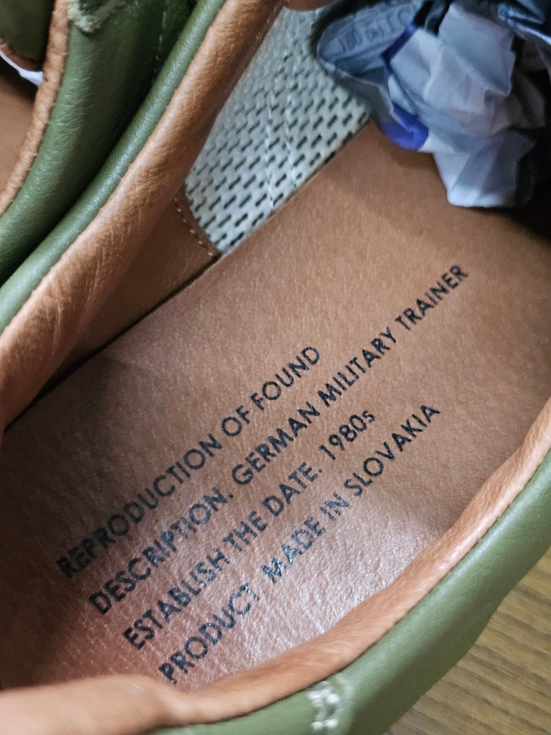 리프로덕션 오브 파운드 스니커즈 상품이미지8