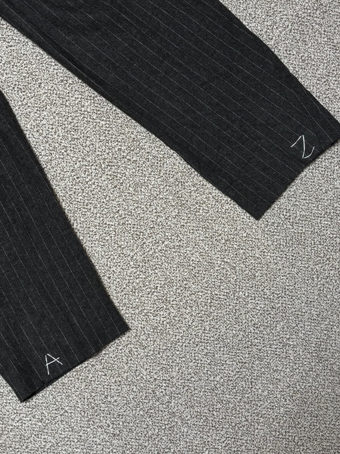 자라 아더에러 스트라이프 트라우저 그레이 s 상품이미지1