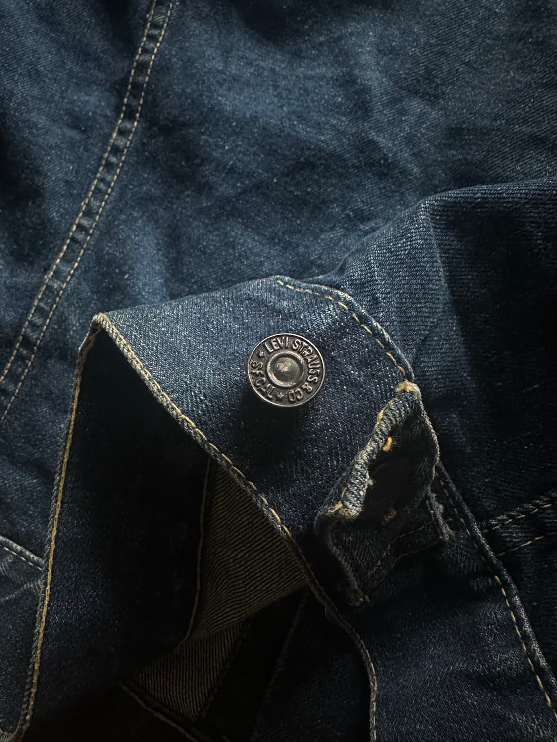 60s USA 빈티지 리바이스 557XX 초기형 데님 자켓 상품이미지9