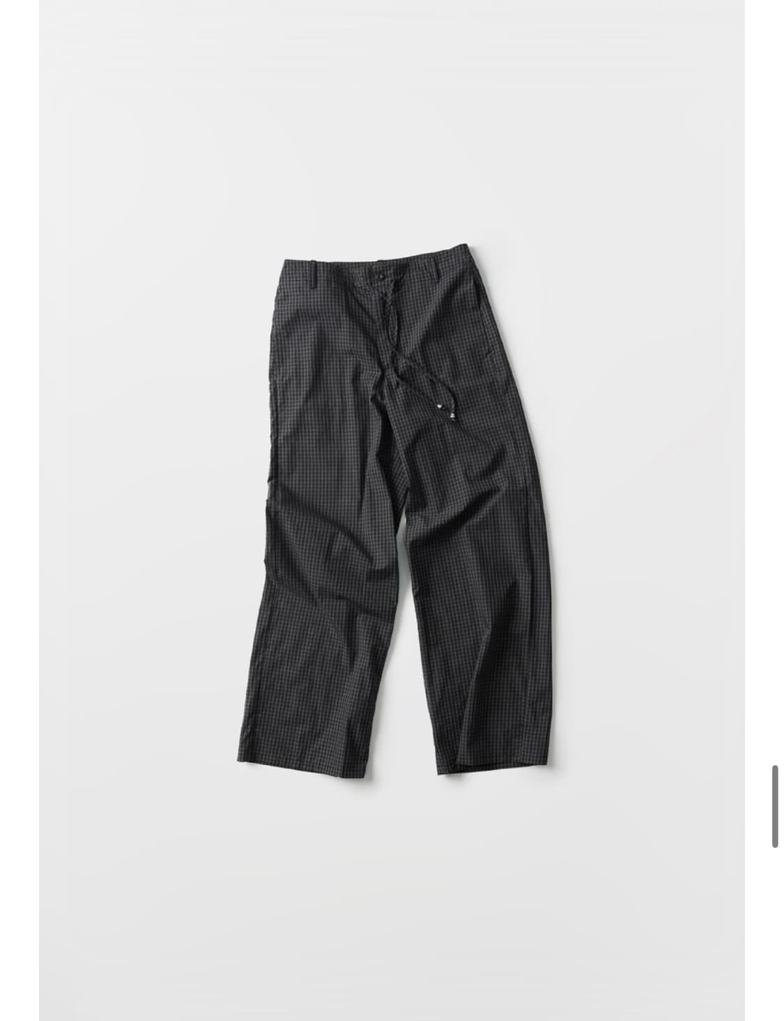 베르소 Straight Drawstring Pants black 상품이미지3