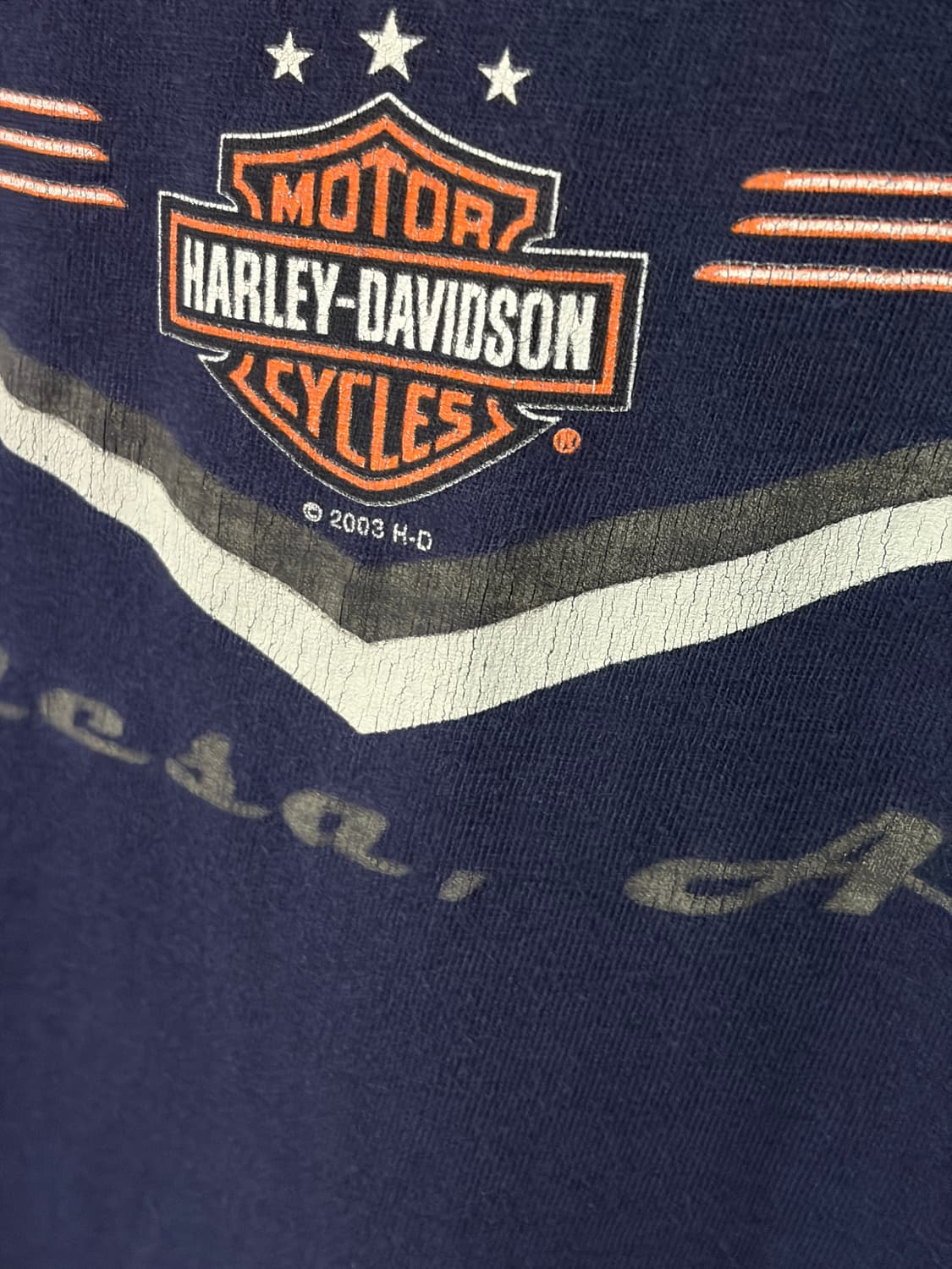 J71 할리데이비슨 프린팅 반팔 티셔츠  상품이미지7