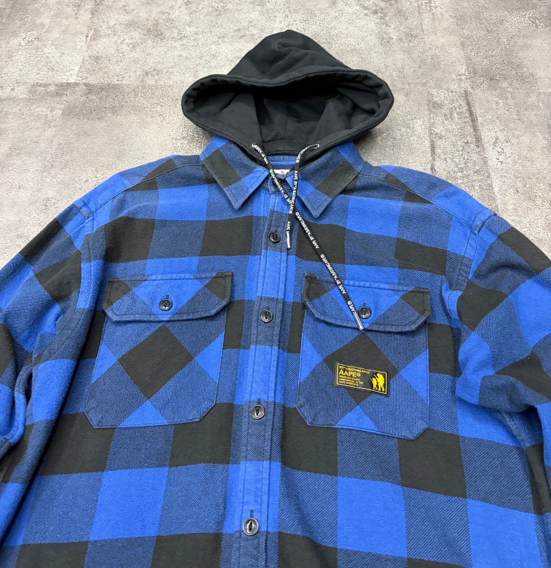 AAPE by a bathing ape 후드 셔츠 상품이미지3