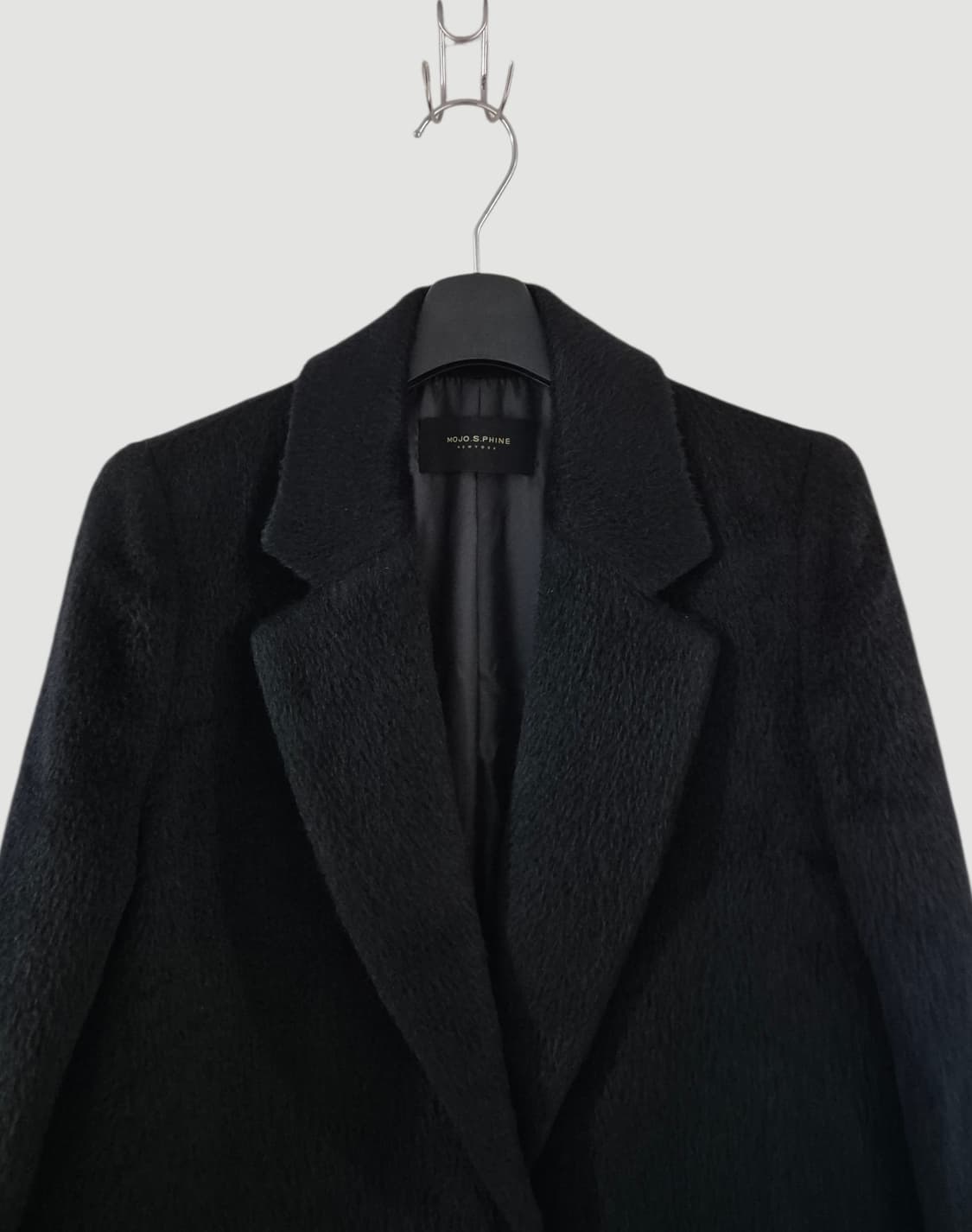 [55~66]모조에스핀 여자 수리알파카 코트 상품이미지2