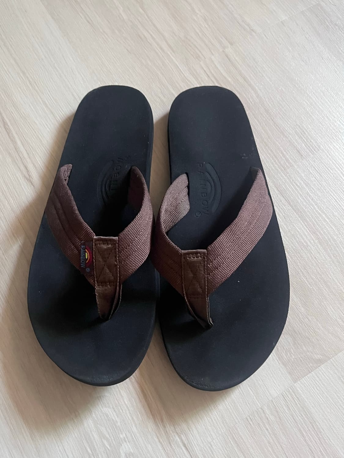 레인보우 샌들 클라우드 브라운 260-270 상품이미지1