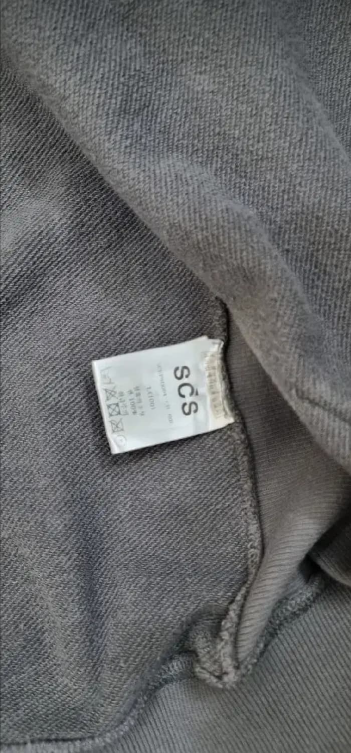 에스씨에스(SCS) 피그먼트 후드집업 L _ 남성 상품이미지10
