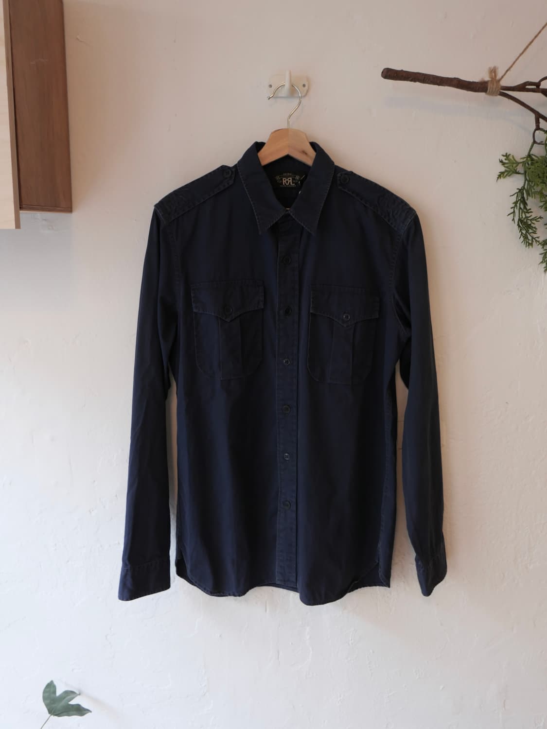 RRL 밀리터리 포켓 셔츠 상품이미지1