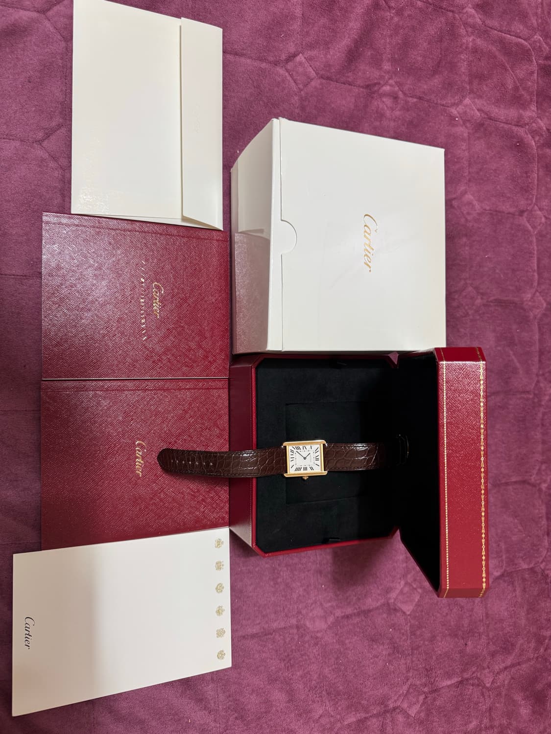 까르띠에 탱크 솔로 로즈골드(핑크) 18k 라지 사이즈 상품이미지3