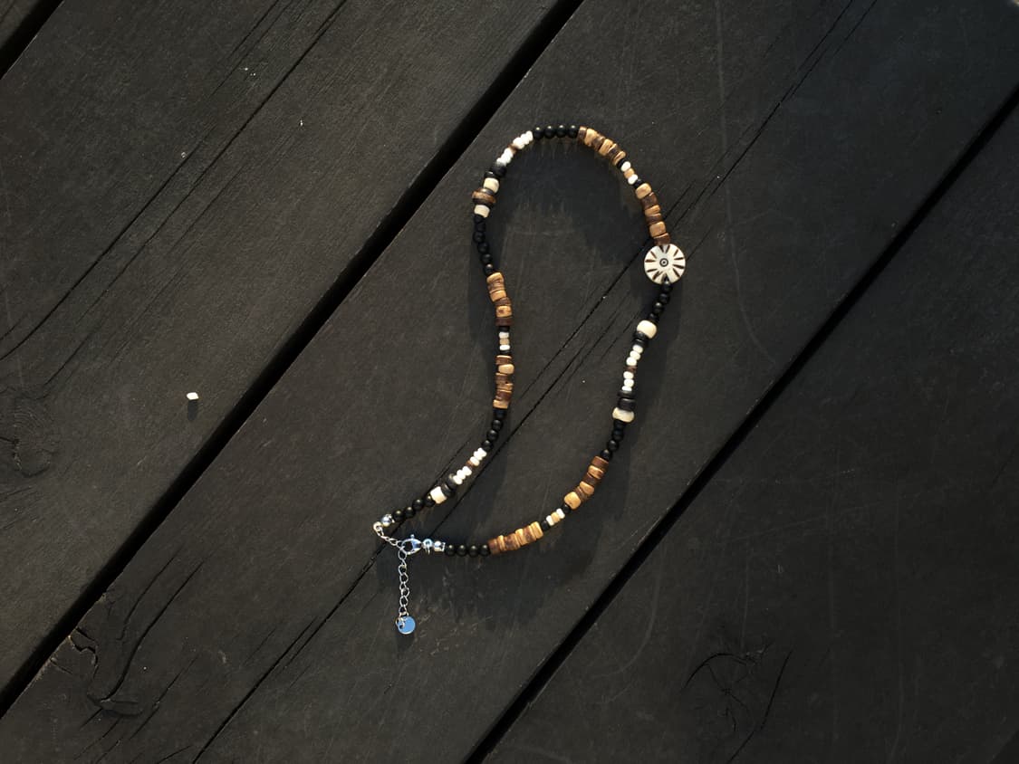 fortune wood necklace 상품이미지2