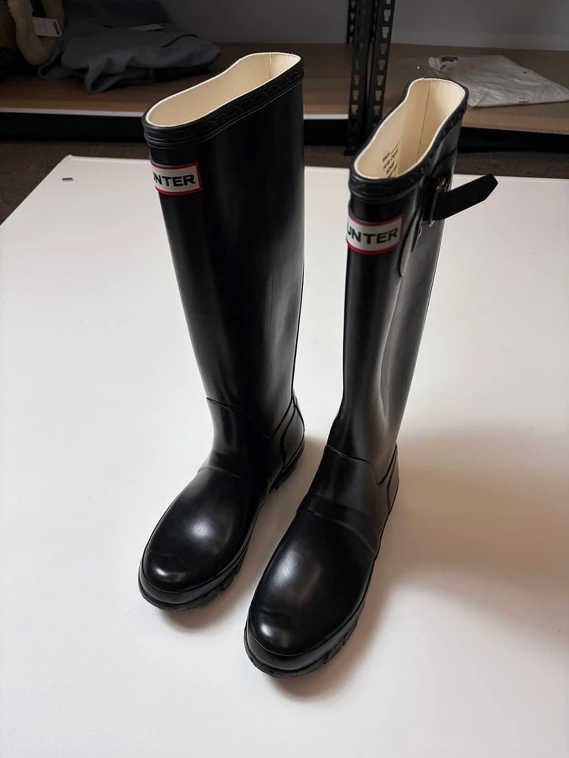 헌터 HUNTER 오리지널 톨 레인 부츠 Q1504 상품이미지2