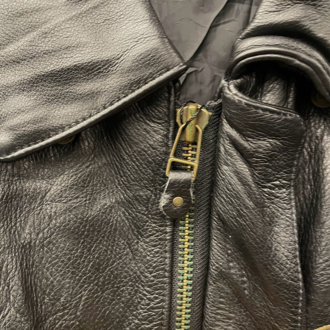 빈티지 플라이트 A2 소가죽 리얼 레더 자켓 상품이미지3