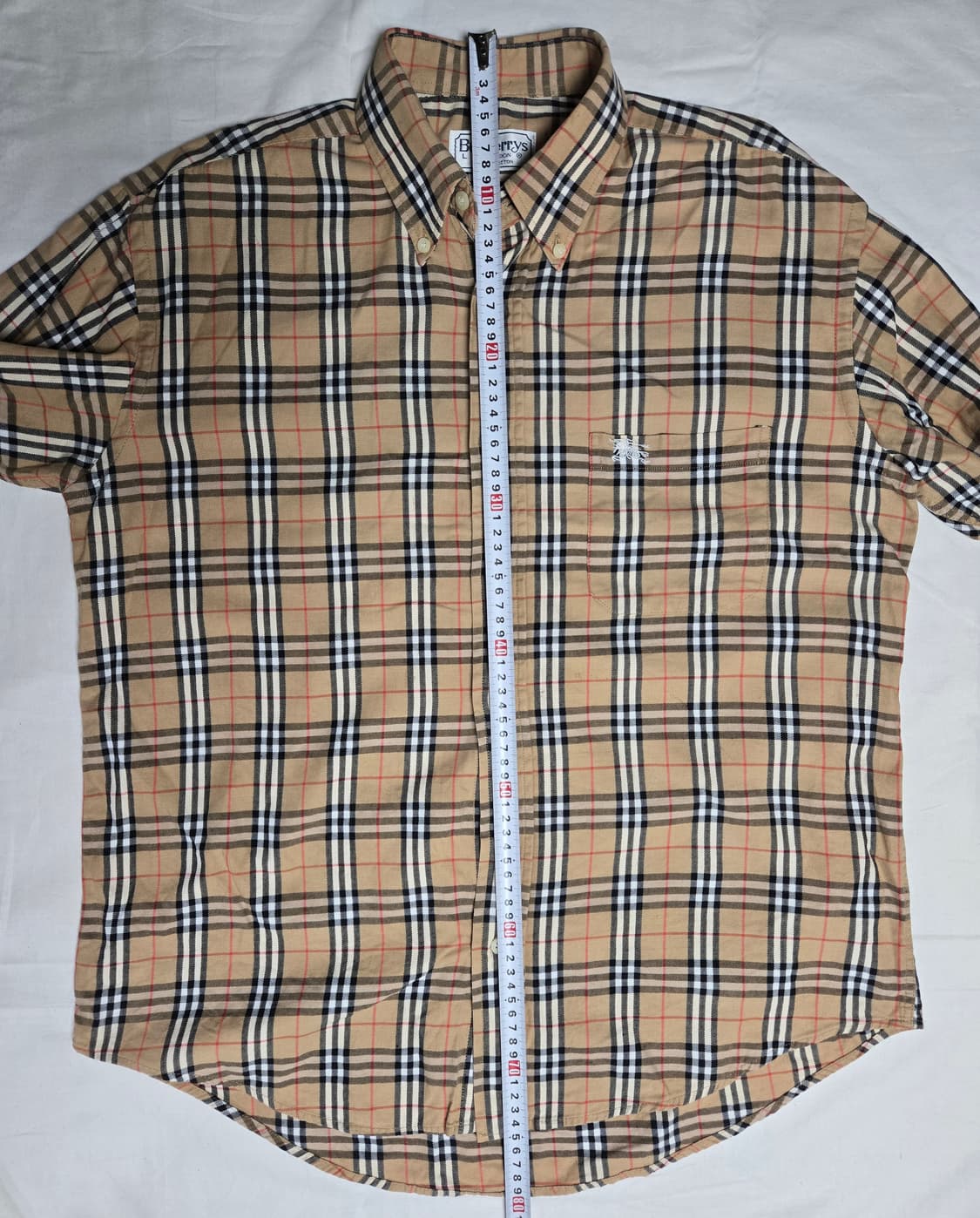 버버리(Burberry)의 빈티지 노바 체크 셔츠 L 상품이미지7