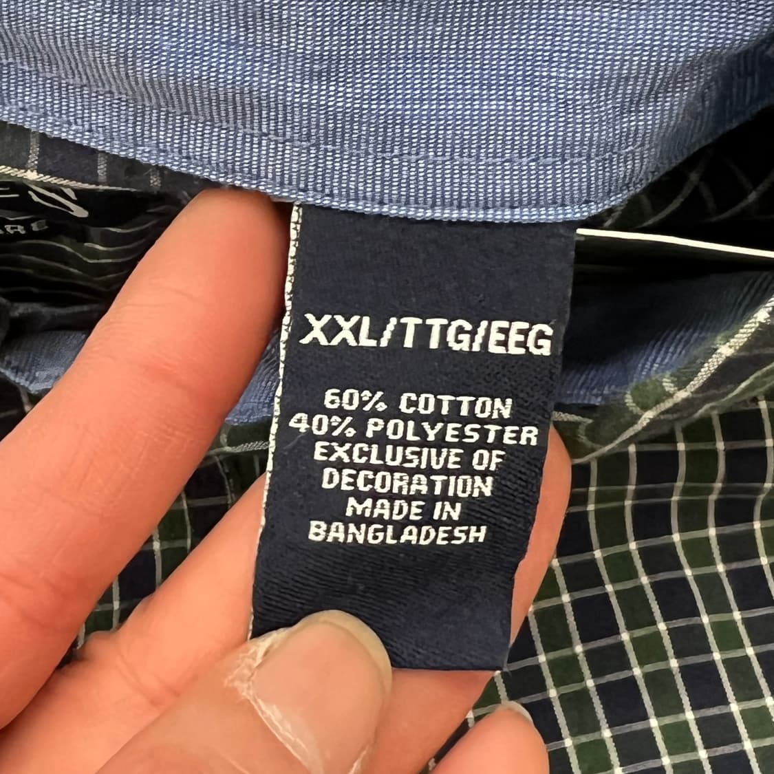 챕스 랄프로렌 체크셔츠 r2195 상품이미지6