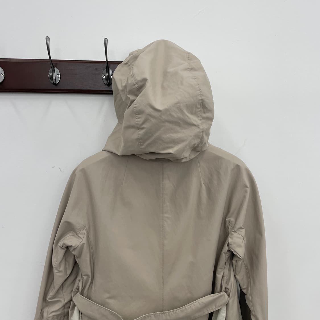 S막스마라 리버시블 후드 야상 코트 상품이미지6