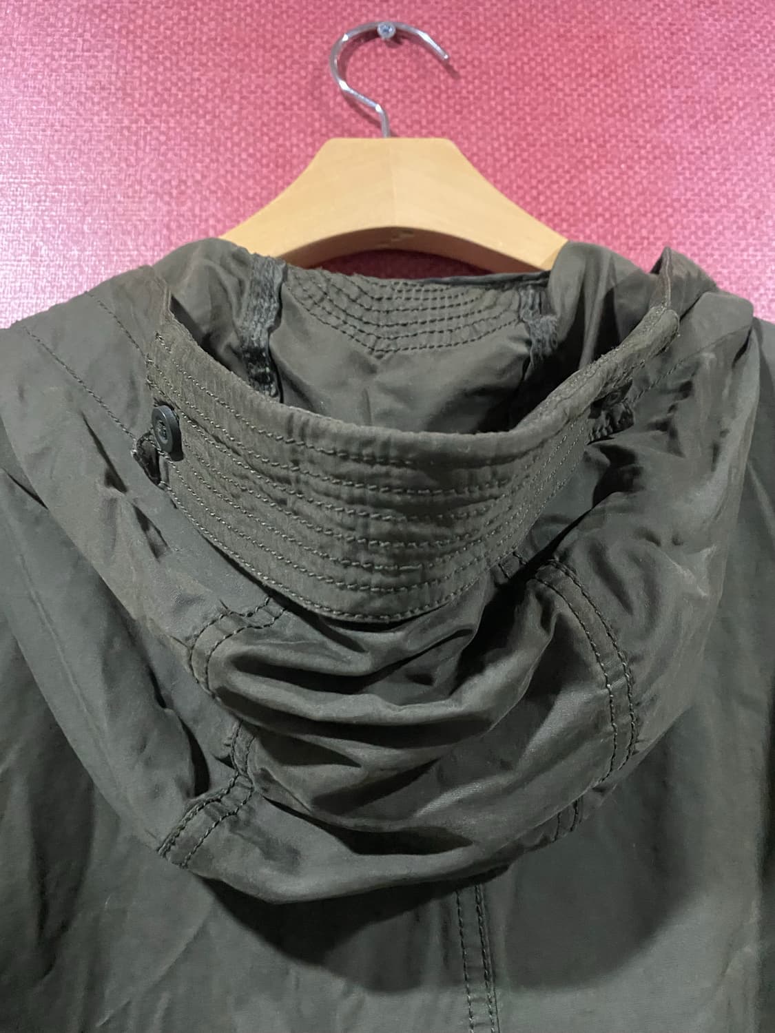 아메리칸 이글 카키 후드 야상 M 상품이미지10