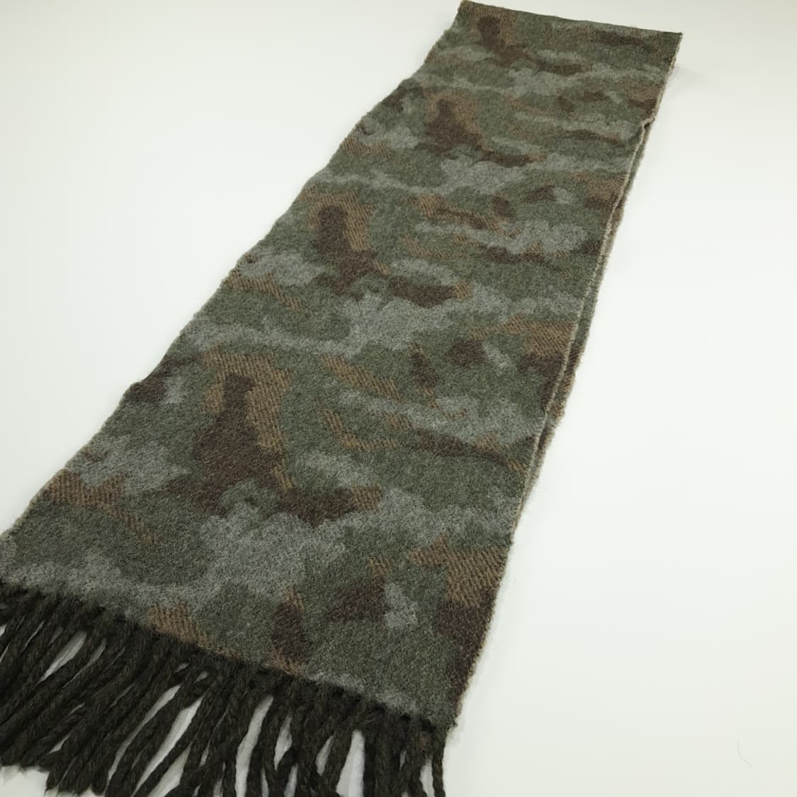 MX162 폴로 랄프로렌 카모 램스울 목도리 머플러 상품이미지5