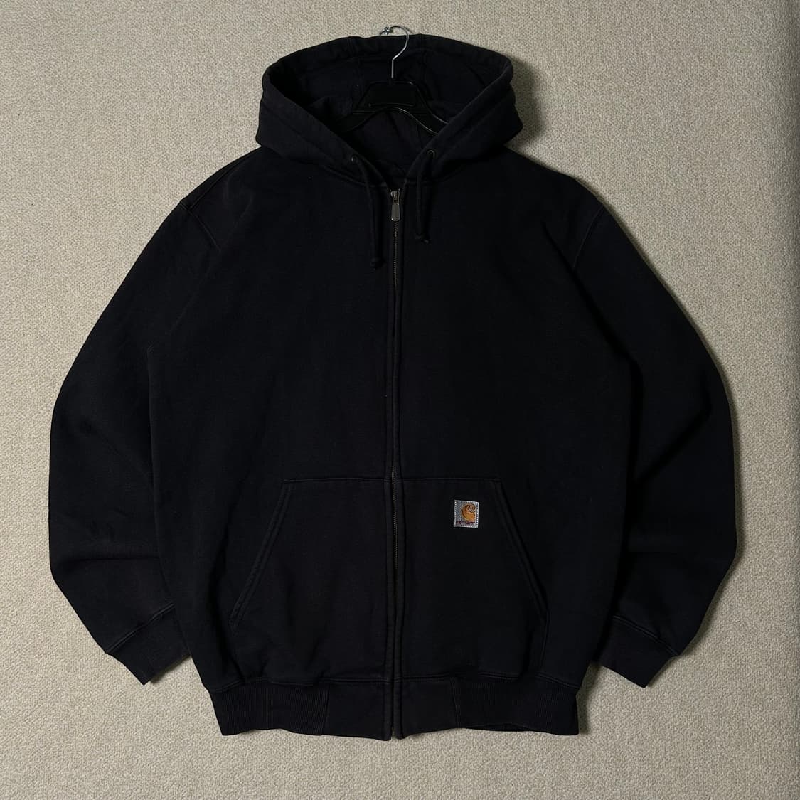 (M) 칼하트 블랙 k185 후드집업 자켓  상품이미지1