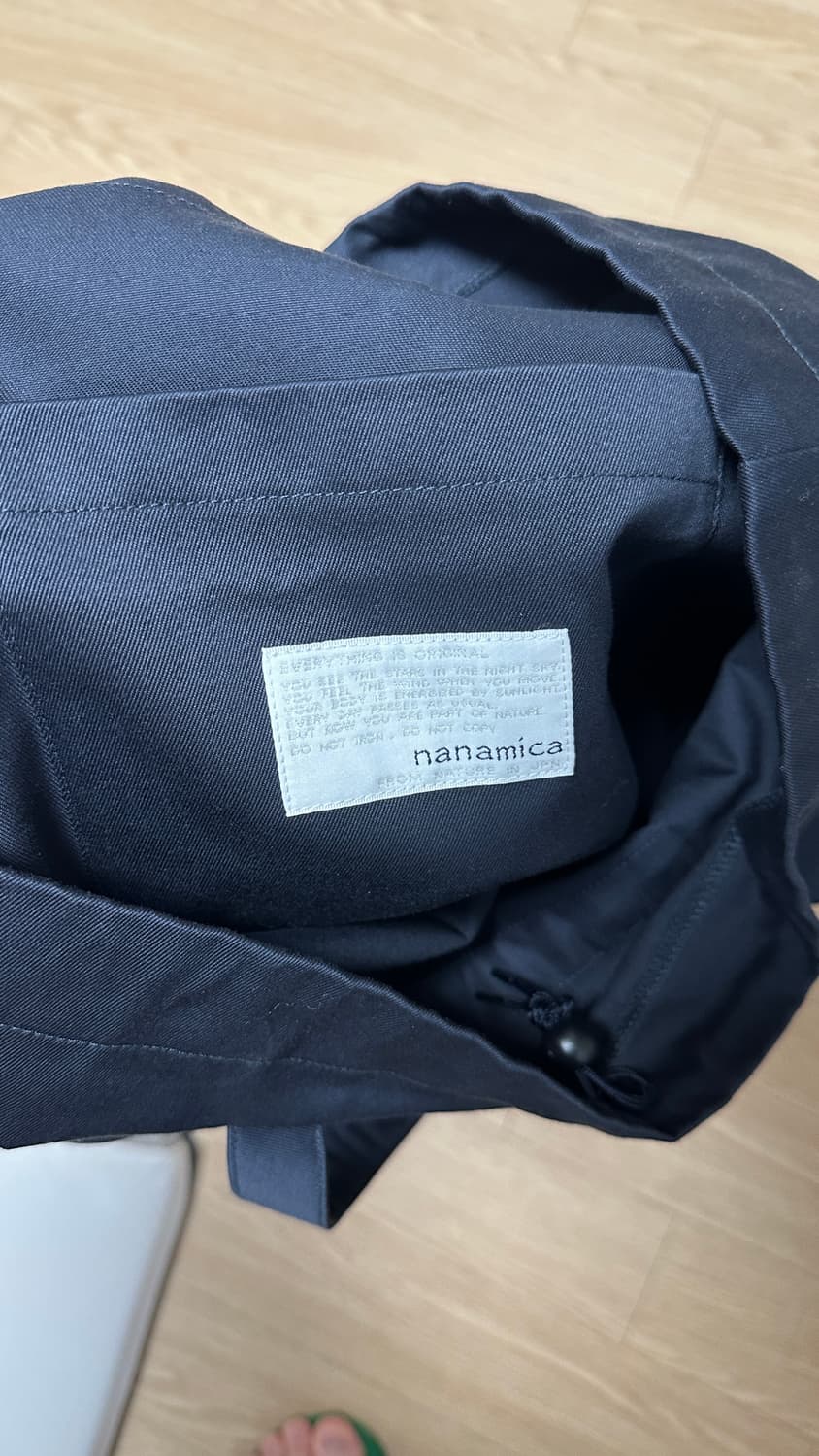 나나미카 치노 토트백 네이비 상품이미지4