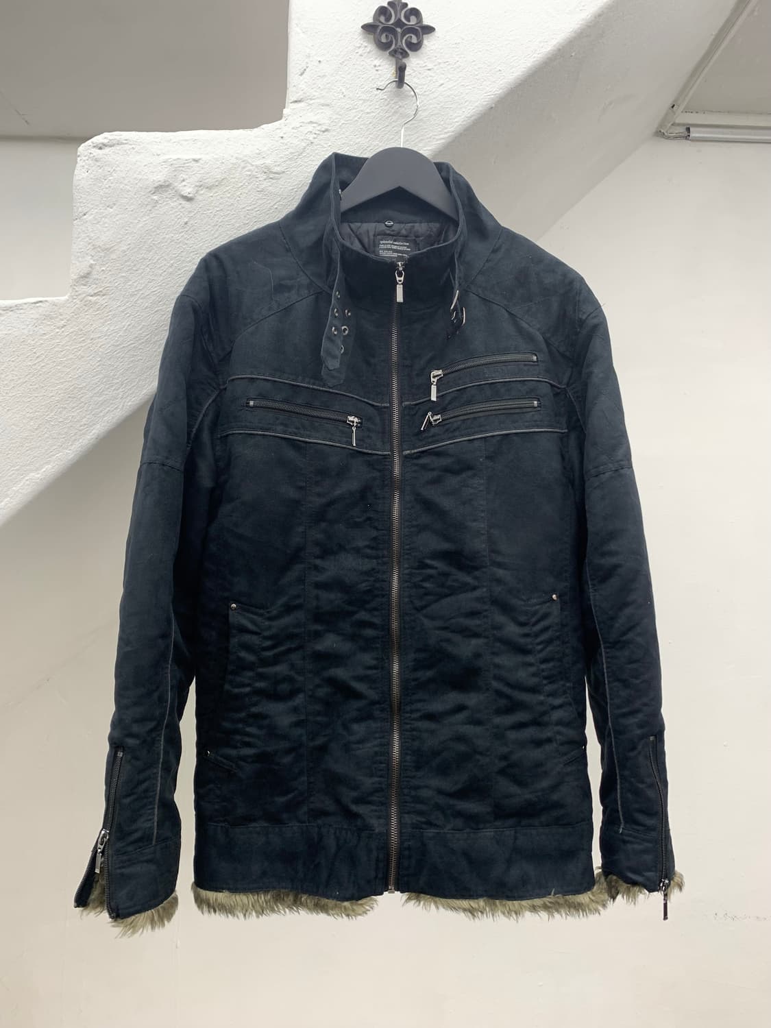 Splendid satisfaction zipper detail fur  상품이미지4