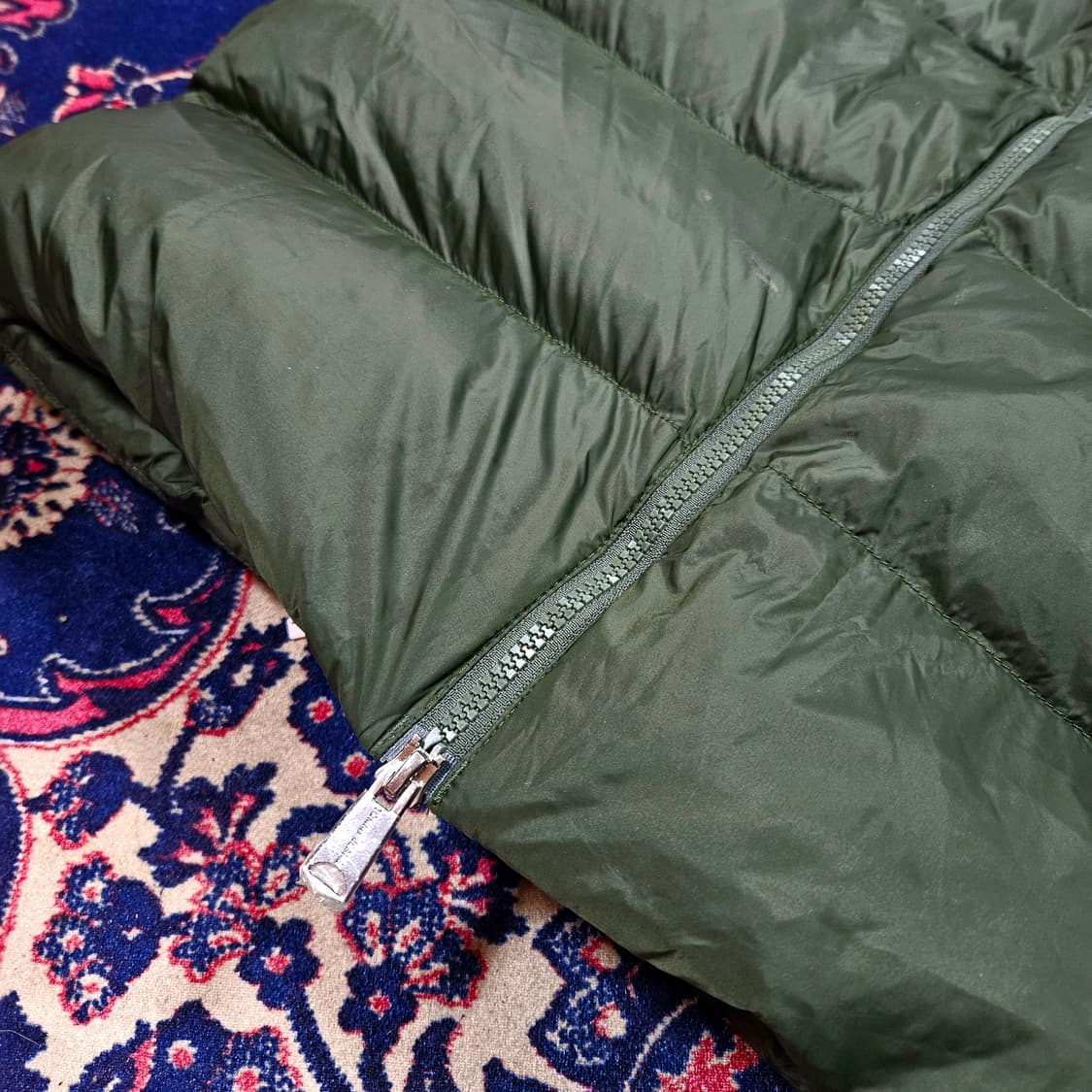 (미사용)타미진스 나일론 롱 후드 다운 패딩 코트 85size 상품이미지5