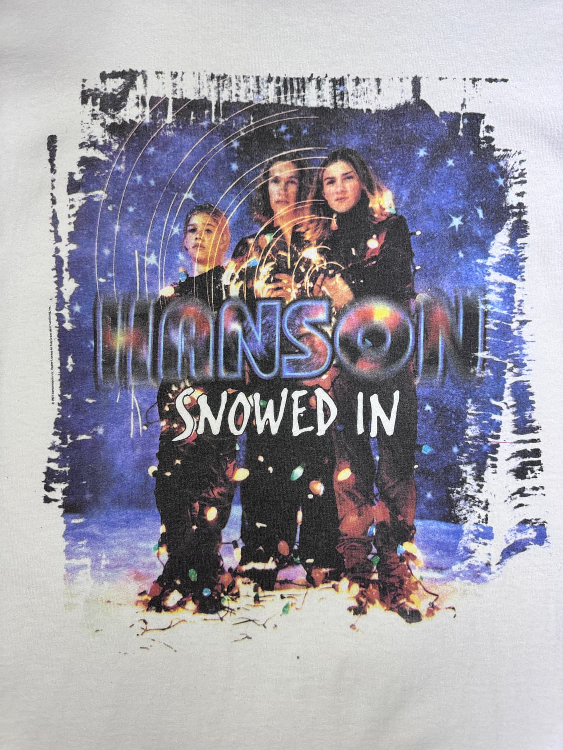 빈티지 90s 밴드 핸슨 HANSON SNOWED IN 티셔츠 L 상품이미지2
