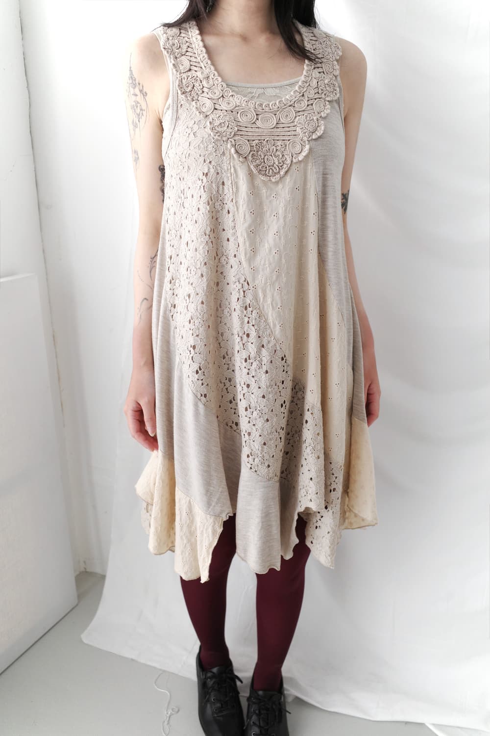 crochet lace one-piece 상품이미지5