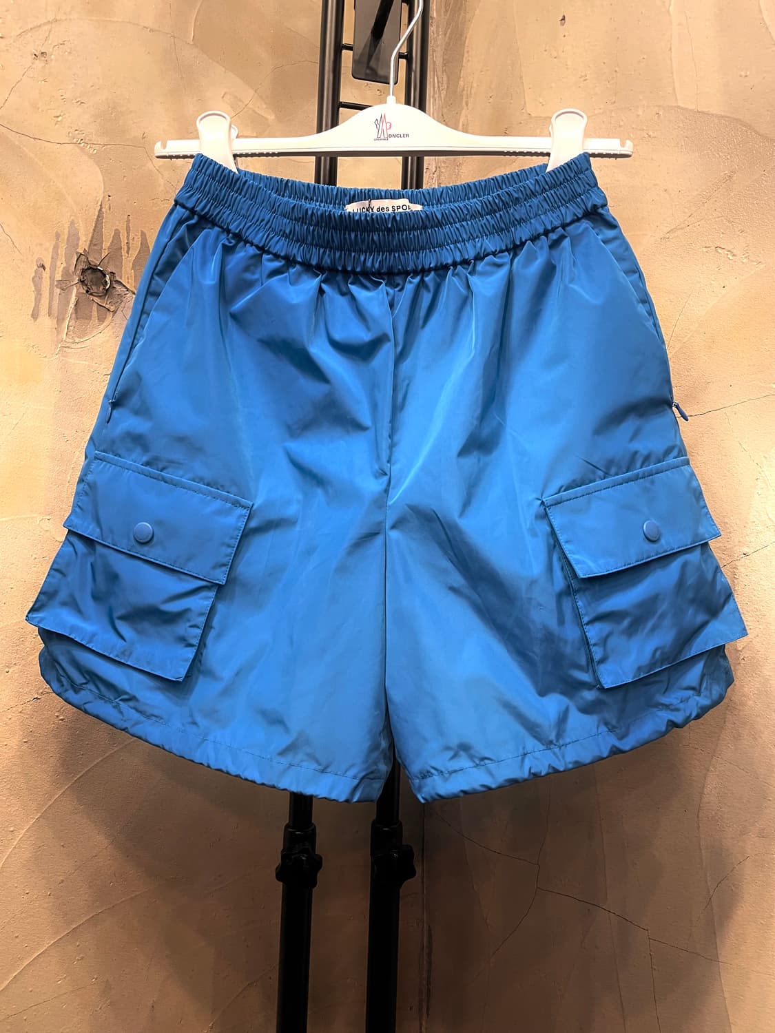 럭키슈에뜨 블루 폴리 반바지 55~66 상품이미지1