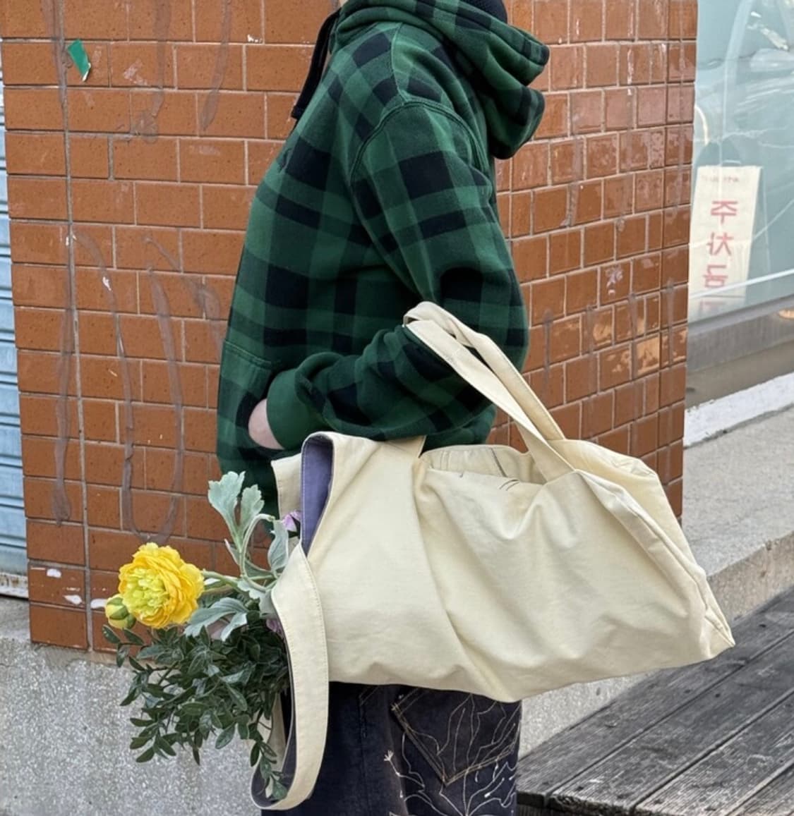 Bouquet Bag Yellow & Violet 상품이미지1