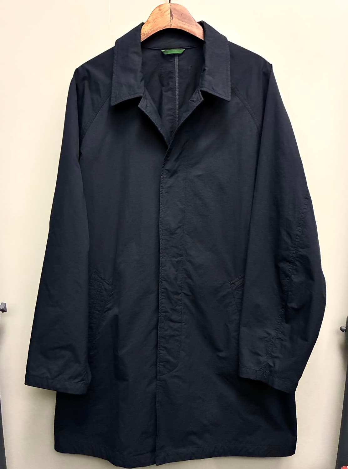 (52/110)헨리코튼 코튼 나일론 홀겹 베이직 맥코트 싱글코트 상품이미지1