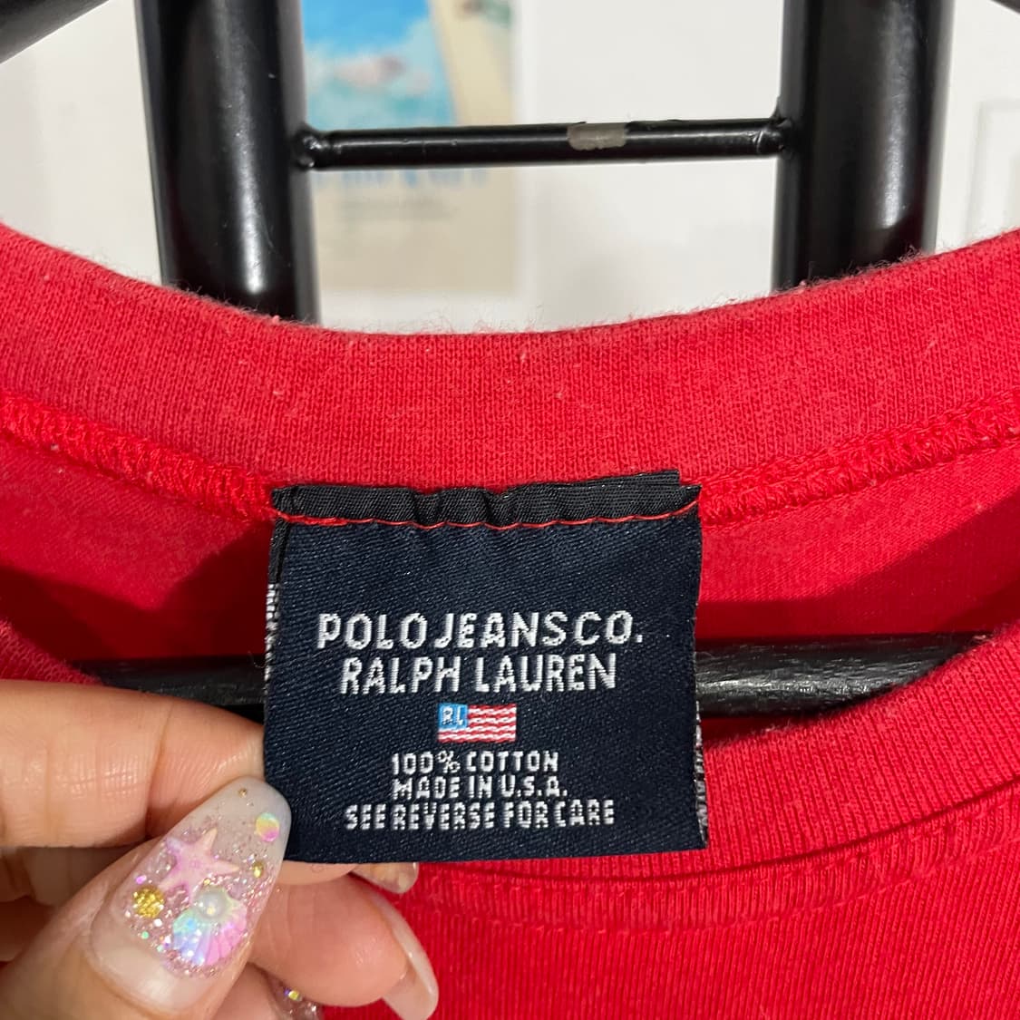 폴로진스 성조기 반팔티 상품이미지6