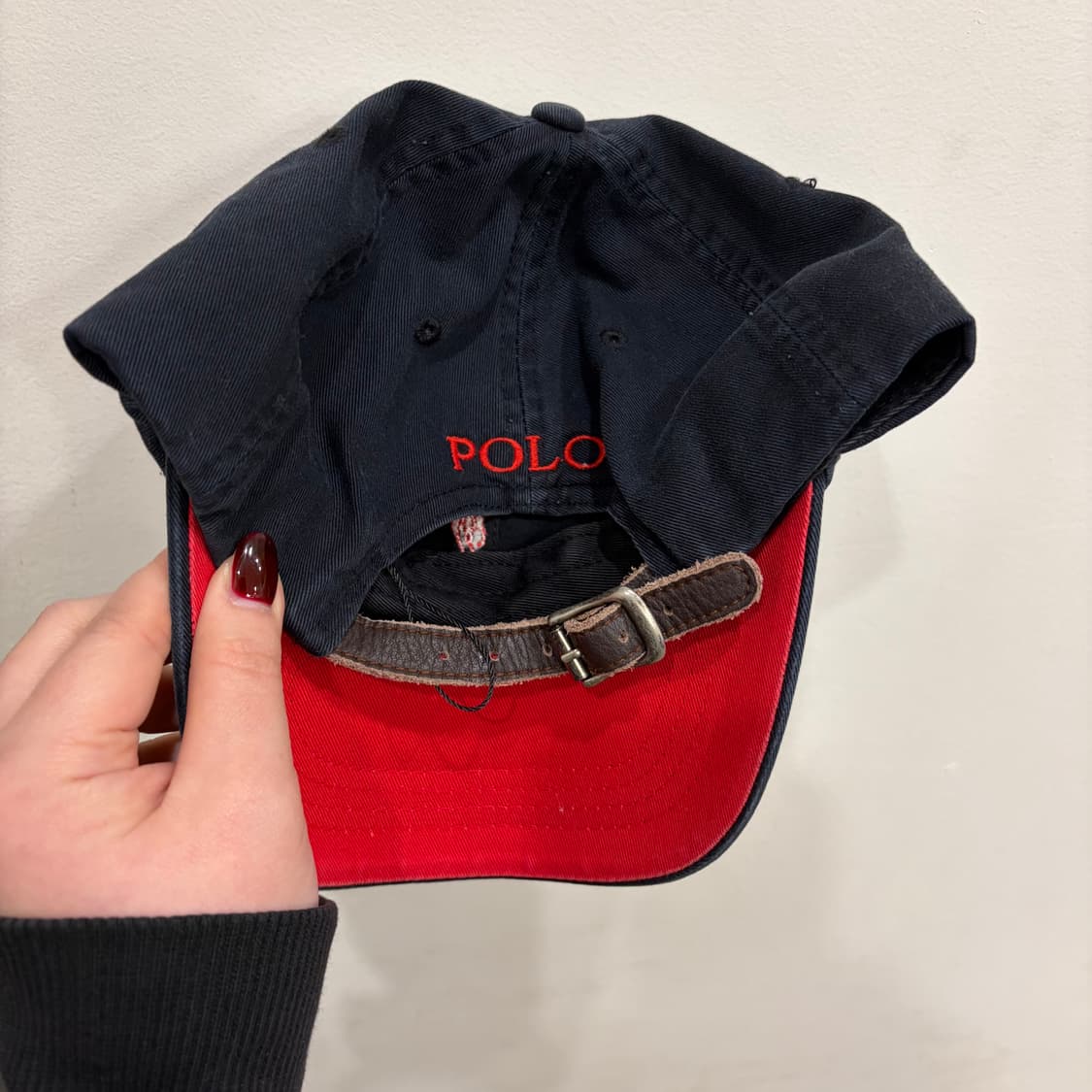 25. 폴로 가죽탭 볼캡 모자 상품이미지2