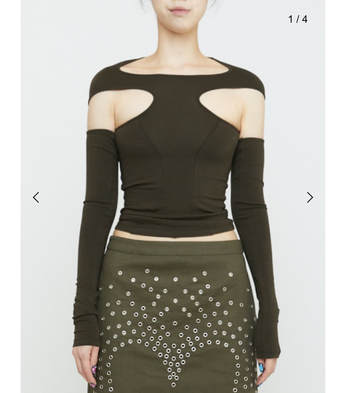 닙그너스 마고 티 카키 상품이미지2