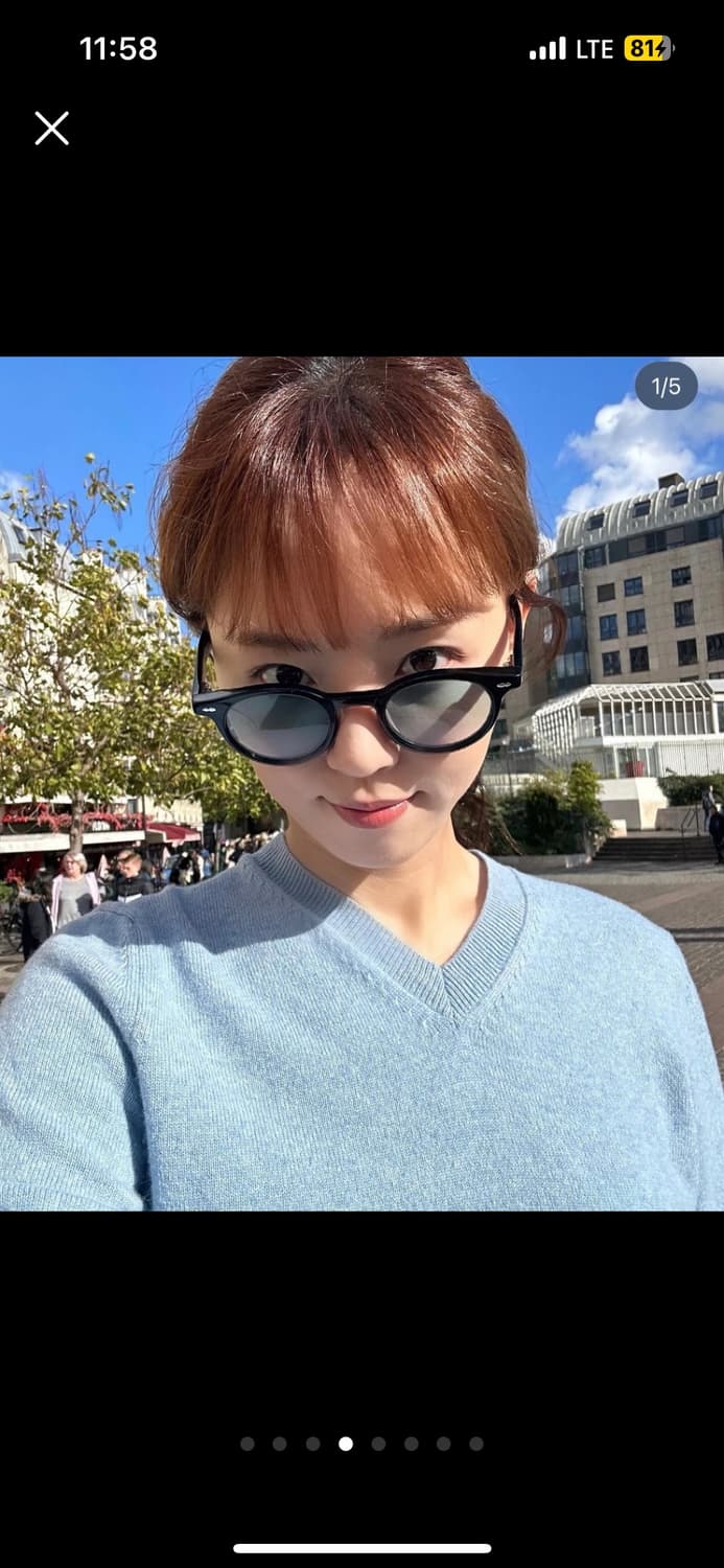 꼼데가르송 니트 Small Red Heart Wappen Sweater 상품이미지3