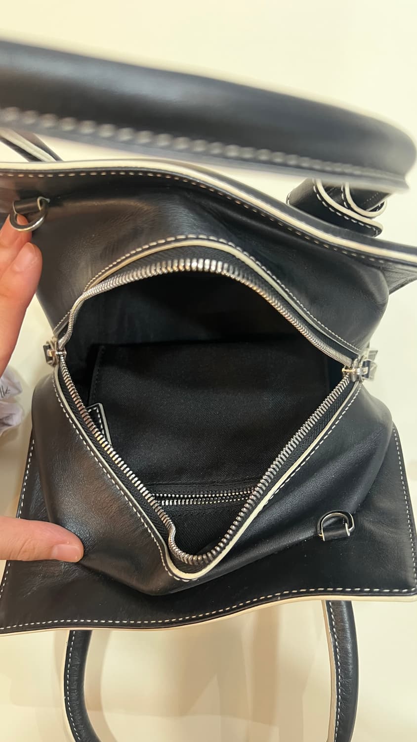 마지셔우드 보스턴백 스몰(블랙) 상품이미지7