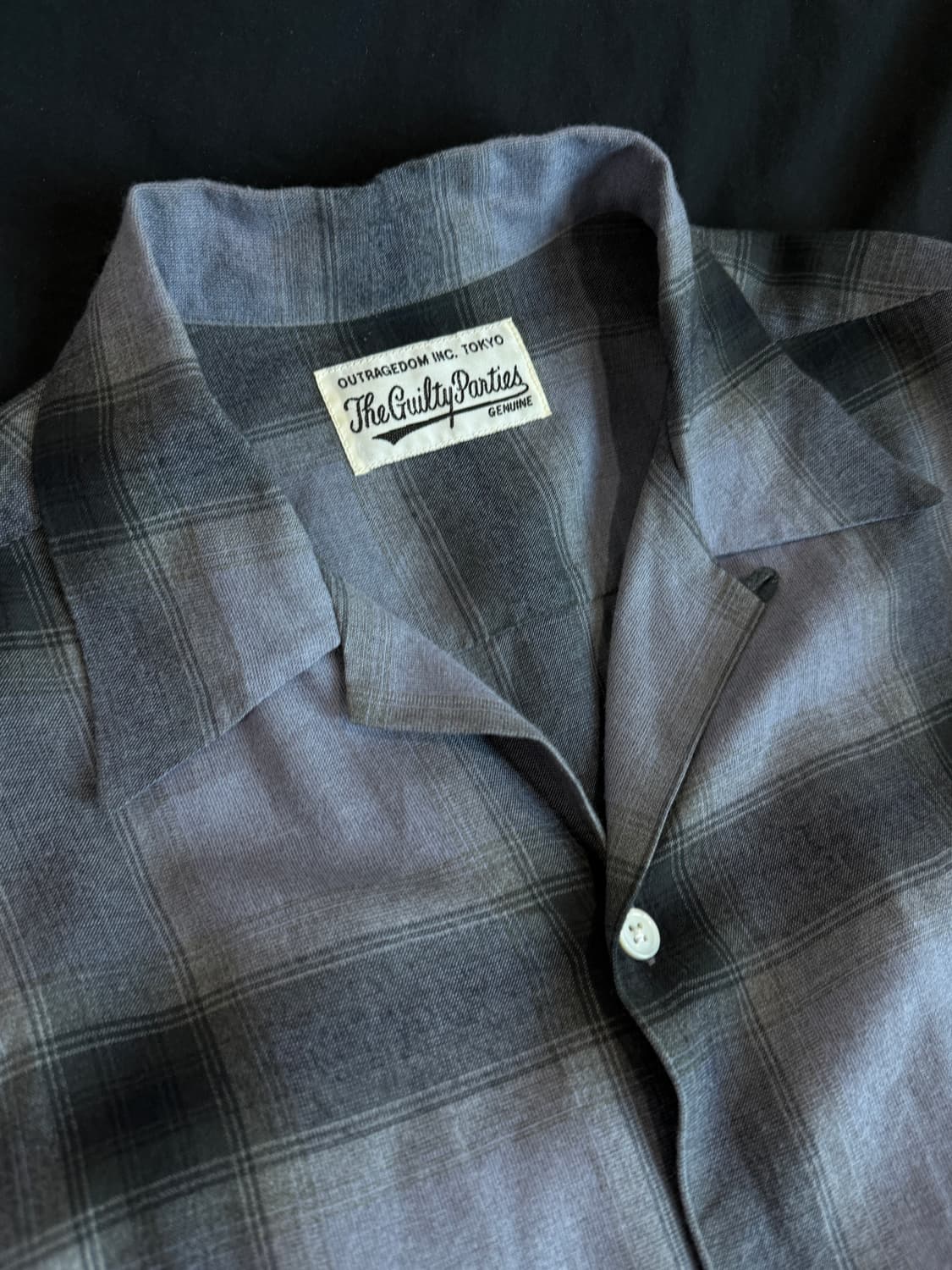 와코마리아 체크 옴브레셔츠 상품이미지2