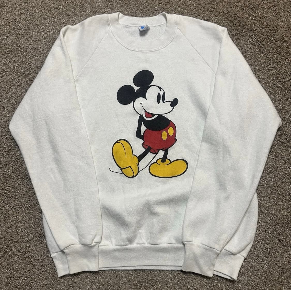 vintage 80s 디즈니 밍키마우스 스웻셔츠 맨투맨  XL   상품이미지1