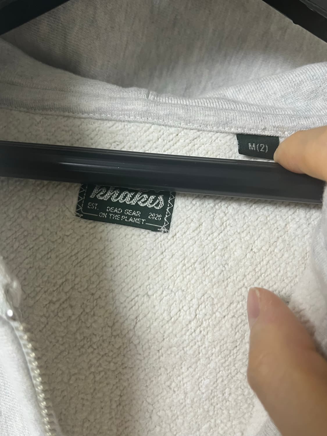 카키스 후드집업 상품이미지3