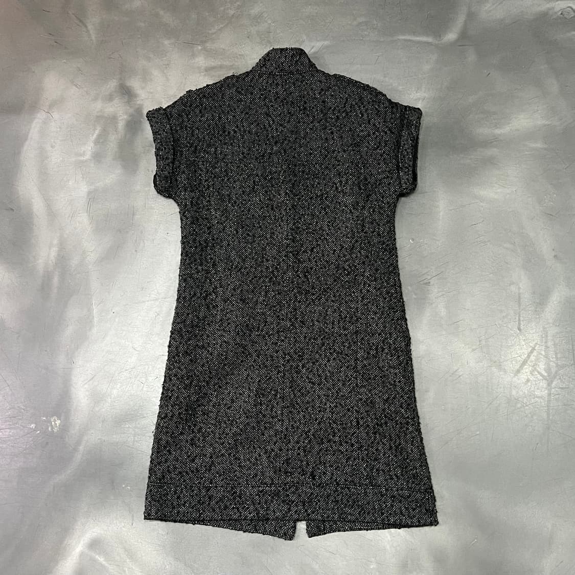  칼라거펠트 스팽글 트위드 집업 자켓 y14873 상품이미지2