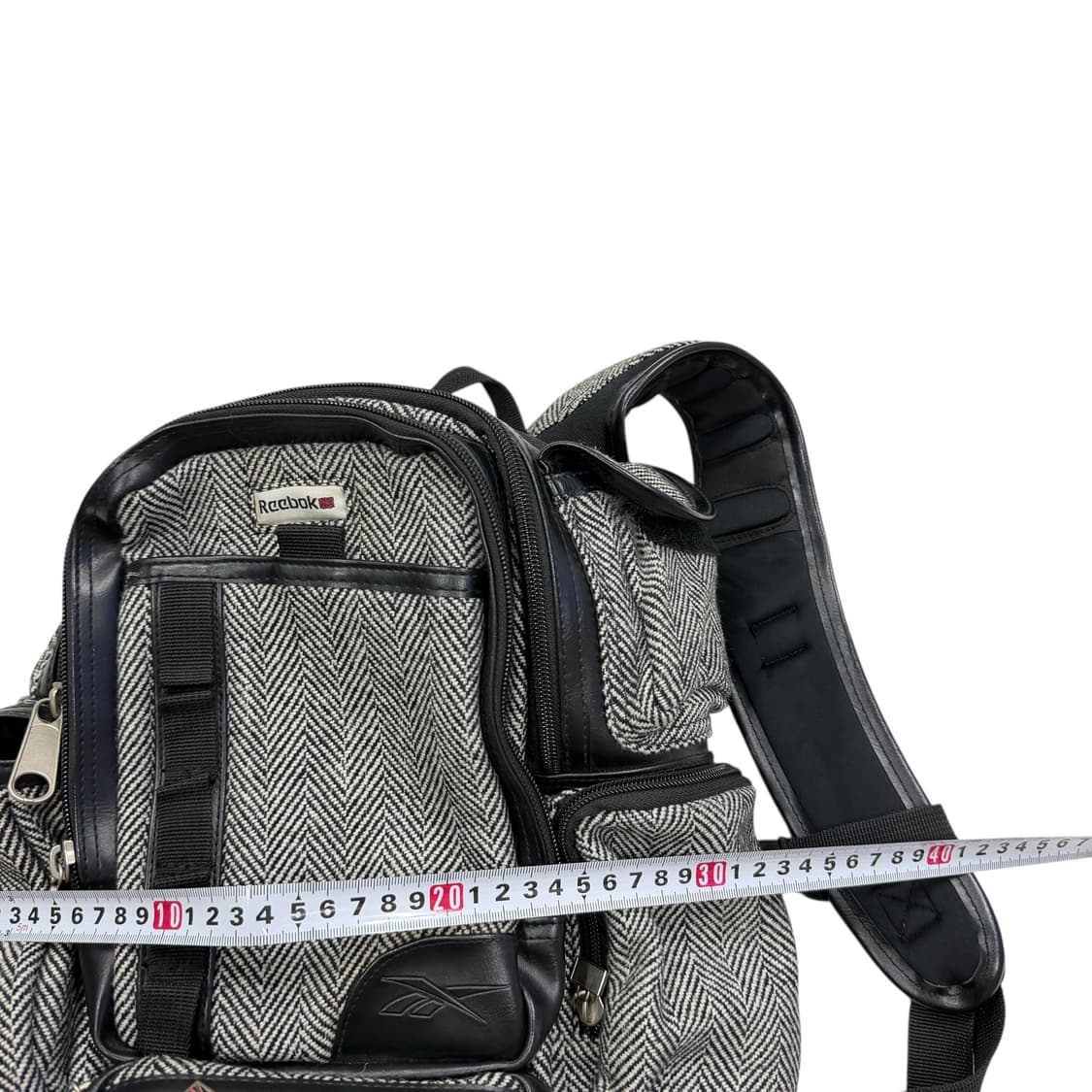 리복 올드스쿨 Y2K 헤링본 백팩 가방 상품이미지5