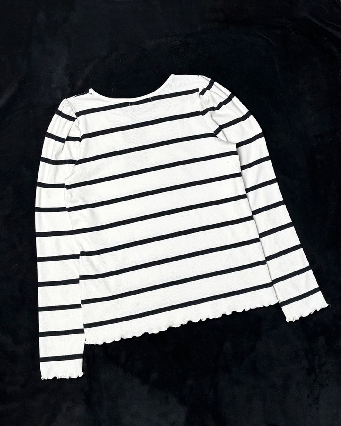 일본빈티지 CHICO 스트라이프 롱슬리브 상품이미지2