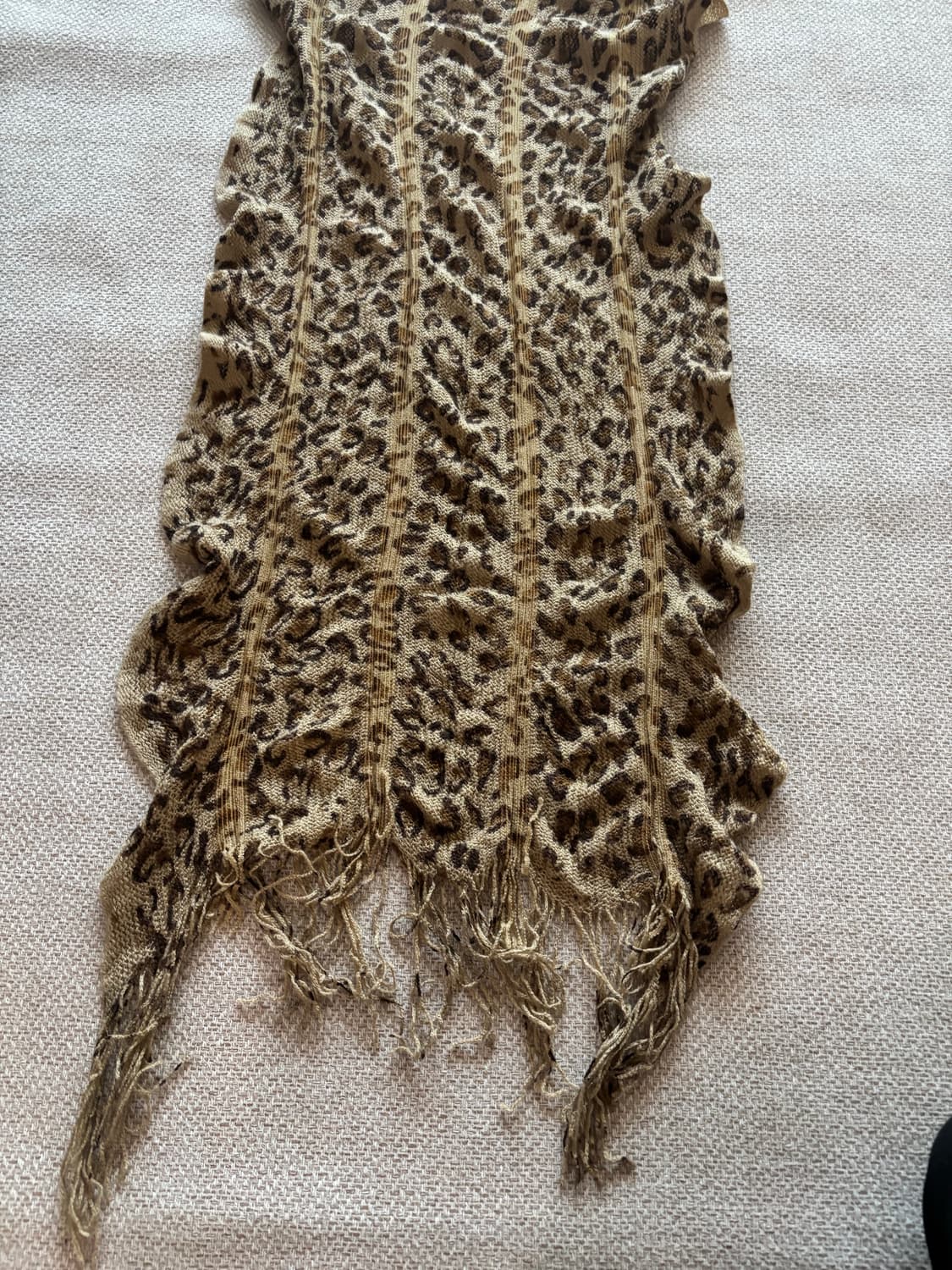 호피 레오파드 머플러 상품이미지3